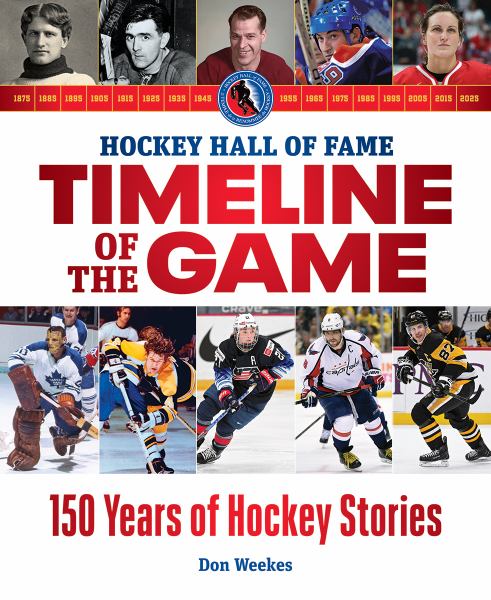 Hockey Hall of Fame timeline of the game : 150 years of hockey stories